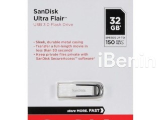 SanDisk Ultra Flair™ USB 3.0 32 GB - Gris