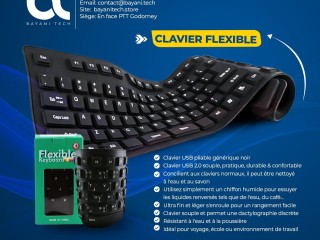 Clavier flexible
