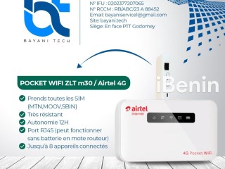 Pocket wifi ZLT m30 / Airtel 4G