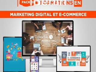 Pack de Formations Complètes en Marketing Digital et E-commerce